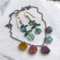 Tourmaline Bead Necklace #2
